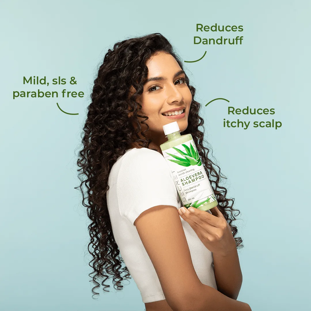 Aloe Vera Shampoo 500 ml | Secret Hair Care